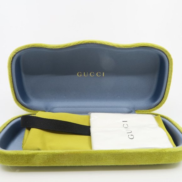 Gucci GG 1127/S ANT-T9 50mm Tortoise/Blue Round Unisex New Sunglasses - Picture 8 of 8